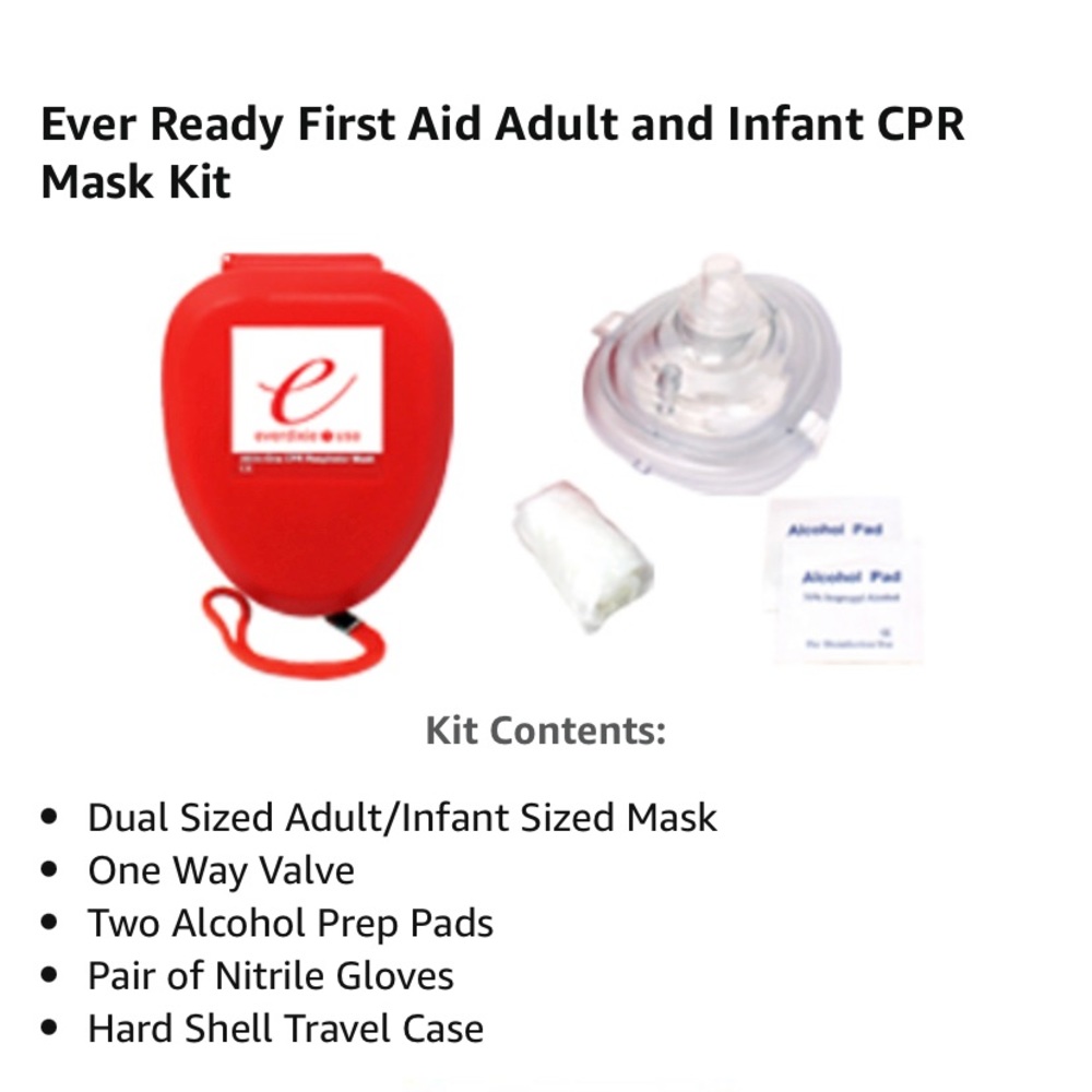First Aid CPR Rescue Mask, Pocket Resuscitator NWT - Picture 5 of 14